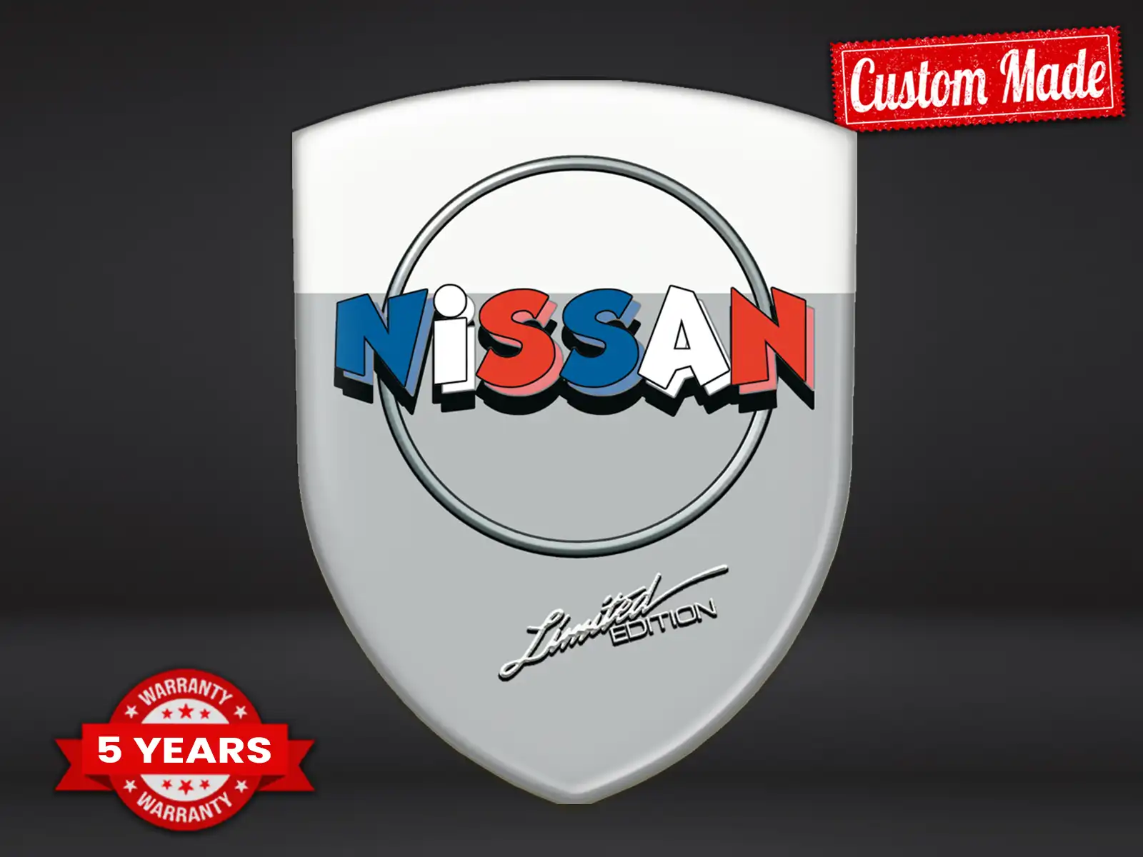 Nissan Printed Logo Stickers Stylish Max Pro Durable
